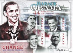 US 951 Trust Territories Palau NH VF Obama Inauguration M/S