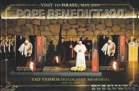 US 974 Trust Territories Palau NH VF Pope Benedict M/S