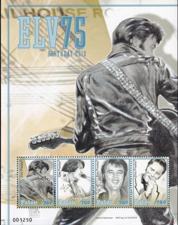 US 1006 Trust Territories Palau NH VF Elvis Birthday