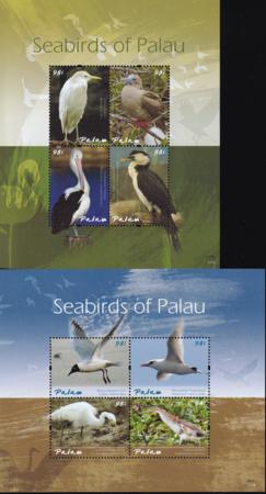 US 1055-56 Trust Territories Palau NH VF Seabirds Sheet Of 2