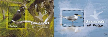 US 1057-58 Trust Territories Palau NH VF Seabirds S/S Of 2