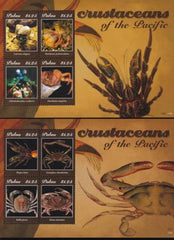 US 1068-69 Trust Territories Palau NH VF Crustaceans Sheet Set