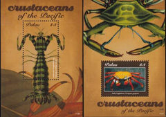 US 1070-71 Trust Territories Palau NH VF Crustaceans S/S Set Of 2