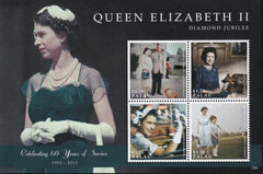 US 1131 Trust Territories Palau NH VF Queen Elizabeth II Sheet