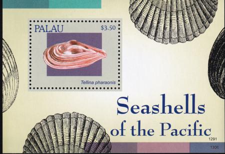 US 1134 Trust Territories Palau NH VF Seashells S/S