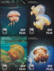 US 1256 Trust Territories Palau NH VF .40 WWF Block Or Strip