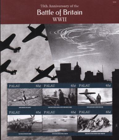 US 1275 Trust Territories Palau NH VF Battle Of Britain