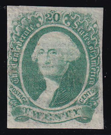 US Back Of Book - Confederate States of America 13 F-VF NH