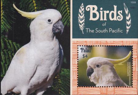 US 1280 Trust Territories Palau NH VF Birds S/S