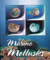 US 1299 Trust Territories Palau NH VF Marine Mollusks Sheet