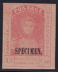 US Possessions - Hawaii 115B Possessions Mint NH VF-XF Few Toning Spots On Reverse Only