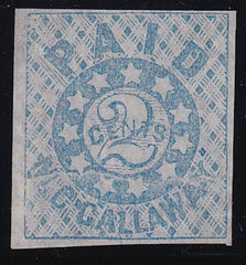 US Back Of Book - Confederate States of America 56x1 Var Mint VF Cracked Plate - Very Fresh!