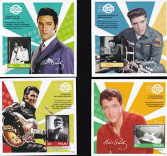 US 1314-17 Trust Territories Palau NH VF Elvis Presley Set Of 4