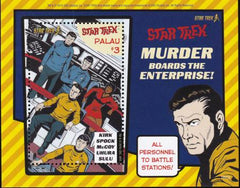 US 1328 Trust Territories Palau NH VF Star Trek S/S