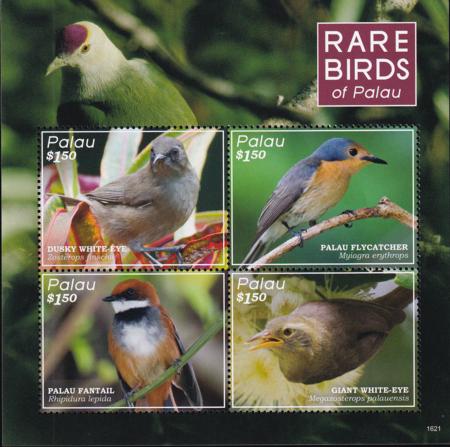 US 1329 Trust Territories Palau NH VF Birds Sheet