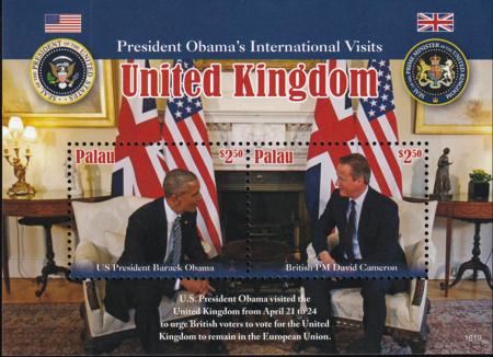 US 1335 Trust Territories Palau NH VF UK S/S