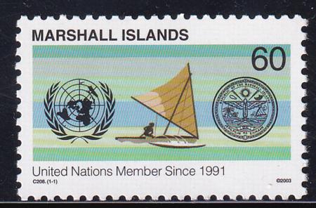 US 815 Trust Territories Marshall Islands NH VF UN Member
