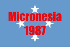 US Trust Territories Micronesia NH VF 1987 Complete Year Set