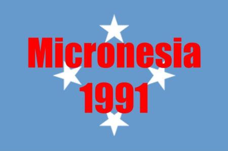 US Trust Territories Micronesia NH VF 1991 Complete Year Set