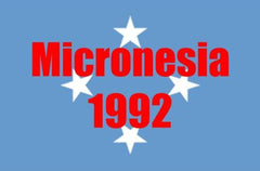 US Trust Territories Micronesia NH VF 1992 Complete Year Set