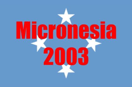 US Trust Territories Micronesia NH VF 2003 Complete Year Set