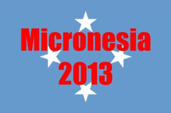 US Trust Territories Micronesia NH VF 2013 Complete Year Set