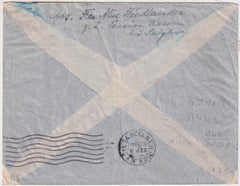 Austria 1936 7th North America Hindenburg Flight to New York