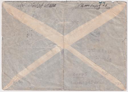 Germany 1936 2nd North American Hindenburg Flight Cover