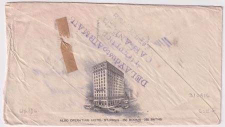 US 1931Oakland CA Crash Cover