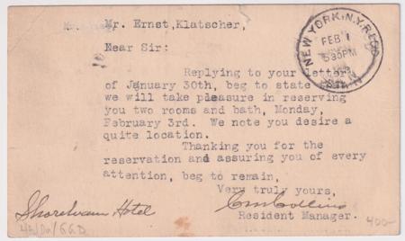 US 1919 C3 on 2c Post Card for Washington - New York Flight
