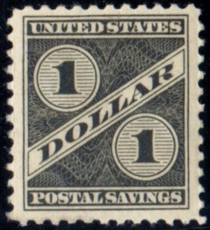 US PS10 Postal Savings VF-XF Mint NH