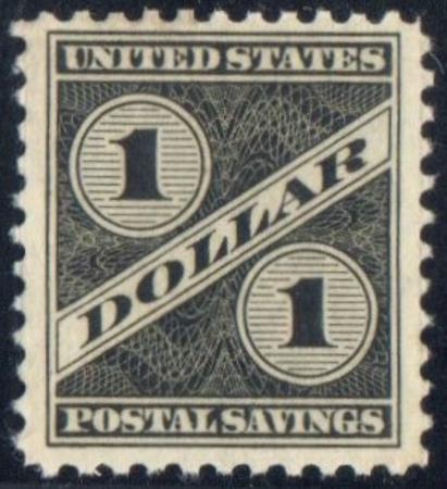 US PS10 Postal Savings VF NH