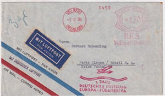 Germany 1935 Commercial Catapult Flight Cover, Europa - So Am