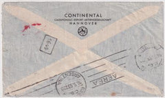 Germany 1937 Commercial Catapult Cover to Argentina