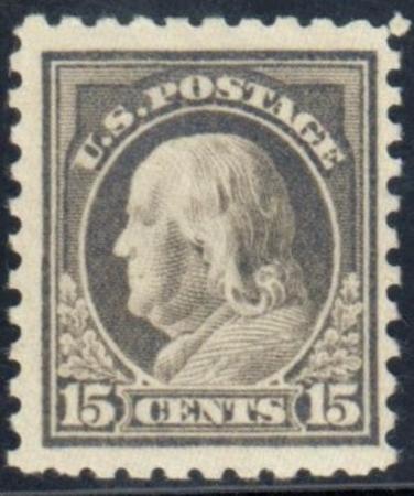 US 475 Washington / Franklin F-VF Mint LH