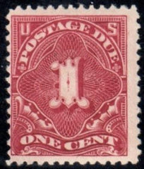 US J29 Postage Dues Just Fine Mint LH - True Vermilion Shade