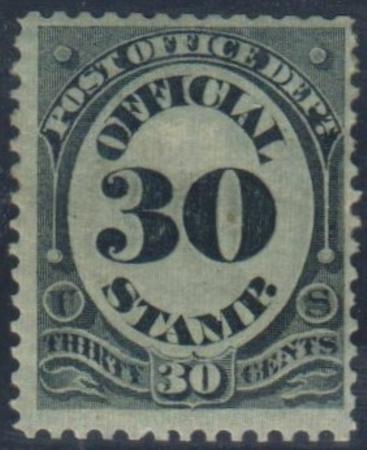 US O55 Officials Fine Mint H Part OG