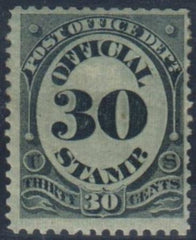 US O55 Officials Fine Mint H Part OG