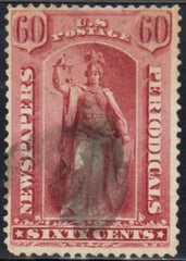 US PR20 Newspaper F-VF Used, Reperfed at Top