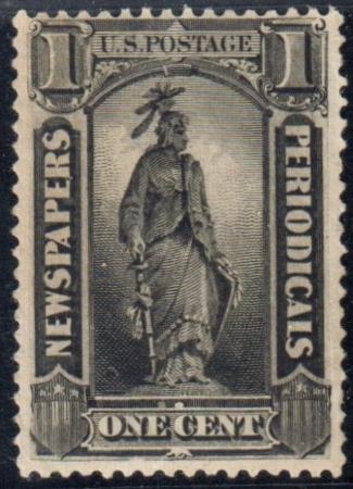 US PR81 Newspaper F-VF Mint LH Disturbed OG