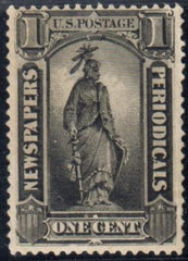 US PR81 Newspaper F-VF Mint LH Disturbed OG