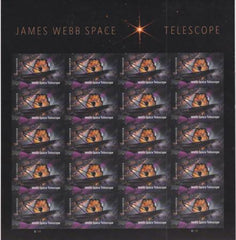 US 5720a Modern Imperf James Webb Telescope Sheet