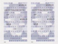 US 5738a Modern Imperf Women Cryptologists Pair