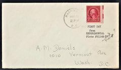 US 634 Electric Eye FDC Typed Cachet March 28, 1935