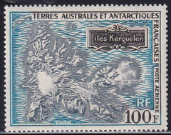 French Southern & Antartic Territories C21 Island Map
