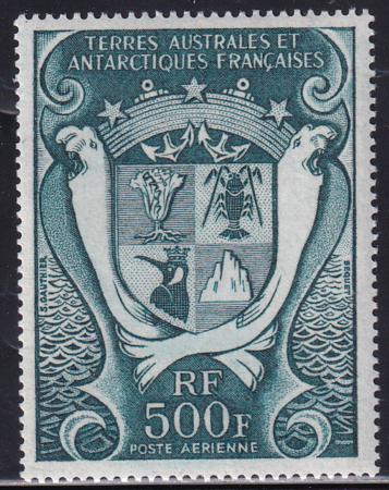 French Southern & Antartic Territories C23 Coat Of Arms