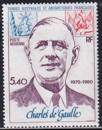 French Southern & Antartic Territories C60 de Gaulle