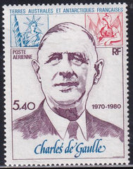 French Southern & Antartic Territories C60 de Gaulle