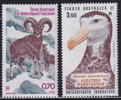 French Southern & Antarctic Territories C85-86 Sheep, Albatross