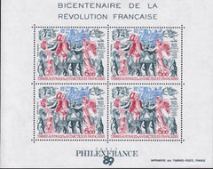 French Southern & Antartic Territories C107 S/S Fr. Revolution